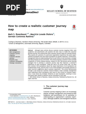How to create a realistic customer journey map.pdf