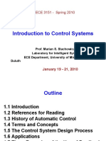 Intro To Control Systems