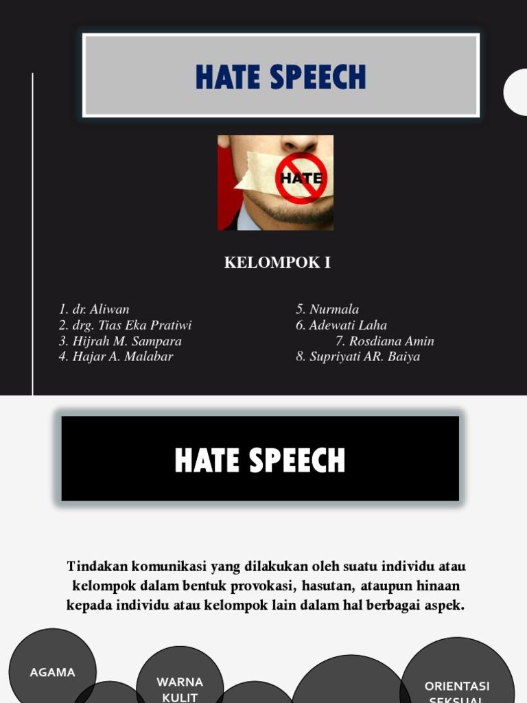 Memahami Hate Speech dan Dampaknya | PDF