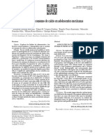 Factores Asociados Al Consumo de Calcio en Adolescentes Mexicanas