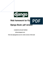 0506 Django Web Framework For Python PDF