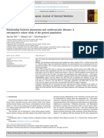 Journal - Realtionship Between Pneumonia and Cardiovascular Disease