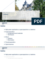Supercapacitors vs Batteries for High Power Applications