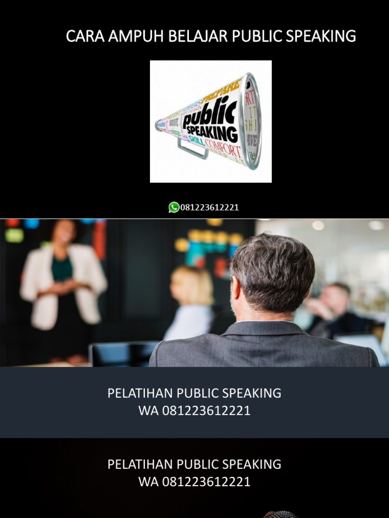 Kursus Online Public Speaking: Raih Percaya Diri Berbicara