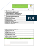 Checklist Organização Sipat