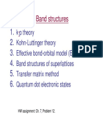 Band Structures