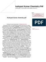 Dushyant Kumar Chemistry PDF