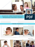 Learners With Emotional and Behavioral Disorders (EBD (Autosaved)