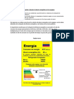 Informe Calcular El Ahorro Energético en Los Equipos