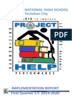 1.PROJECT HELP Implementation Report