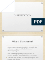 Dissertation