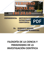 CONFERENCIA I FILOSOFIA DE LA CIENCIA Y PARADIGMAS DE LA CIENCIA 1.pptx