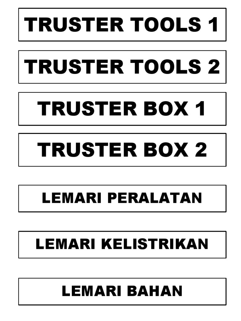 Comprehensive Tool Inventory List | PDF