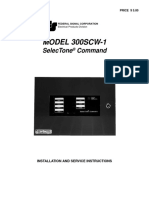 Model 300Scw-1: Selectone Command