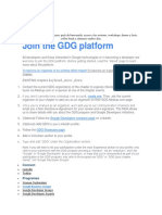 Join The GDG Platform: Keyboard - Arrow - Down