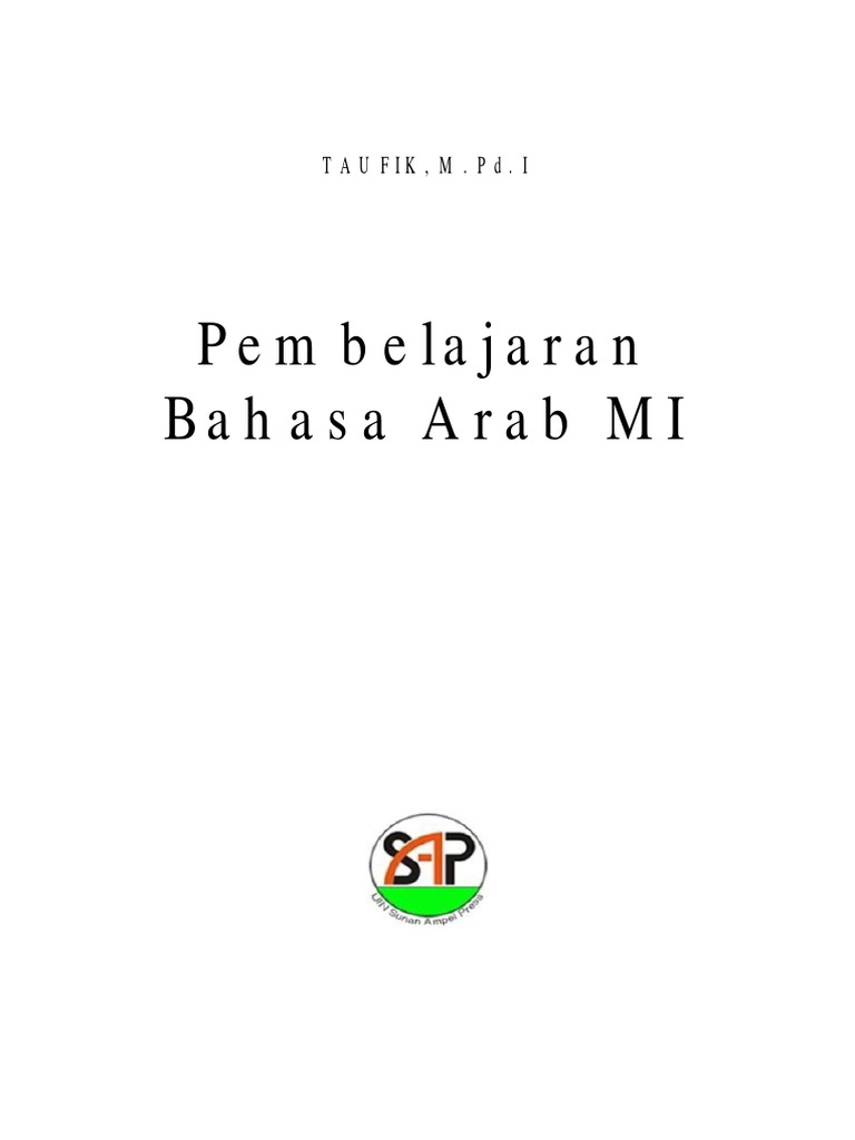 Pembelajaran Bahasa Arab Pdf