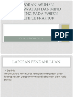 Laporan Asuhan Keperawatan Dan Mind Mapping Pada Pasien Multiple Fraktur