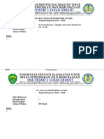 Format Soal PTS Ganjil 2019