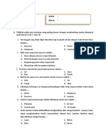 Soal Evaluasi Siklus 1