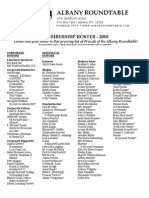 Membership Roster 11 10