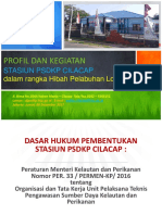 Presentasi Ke Bupati Cilacap TTG PSDKP Cilacap