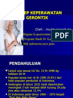 Konsep Gerontik