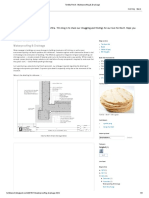 Tortilla Revit : Waterproofing & Drainage Details for Drainage and Expansion Joints