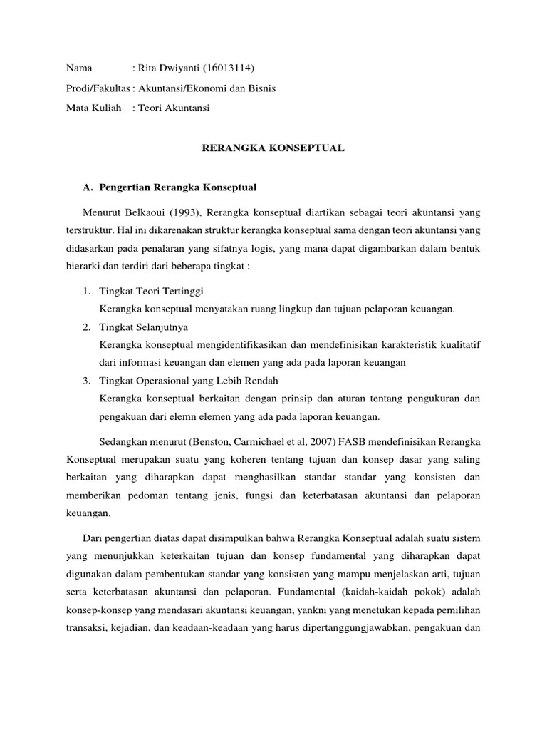 Kerangka Konseptual | PDF