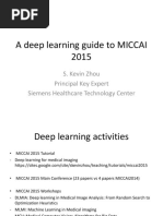 A Deep Learning Guide To MICCAI 2015 - v2