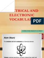 Electric and Electronic Vocavulary Mant Maq.