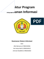Struktur Program Keamanan Informasi