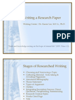 Writing a Research Paper PPT