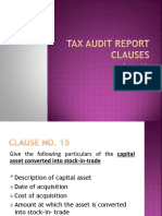 Capital Asset Conversion Details for Tax Calculation
