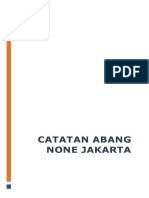 Catatan Abang None Jakarta