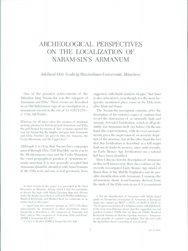 Journal of Cuneiform Studies-Vol. 58-2006 PDF | PDF Mesopotamia