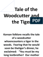 WOODCUTTER AND THE TIGER