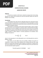 Activity No. 4 Comminution (Roll Crusher) Laboratory Report: College of Engineering and Geosciences