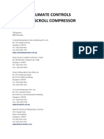 Emerson Climate Controls Copeland Scroll Compressor Suppliers