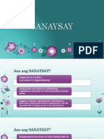 Sanaysay Powerpoint Show