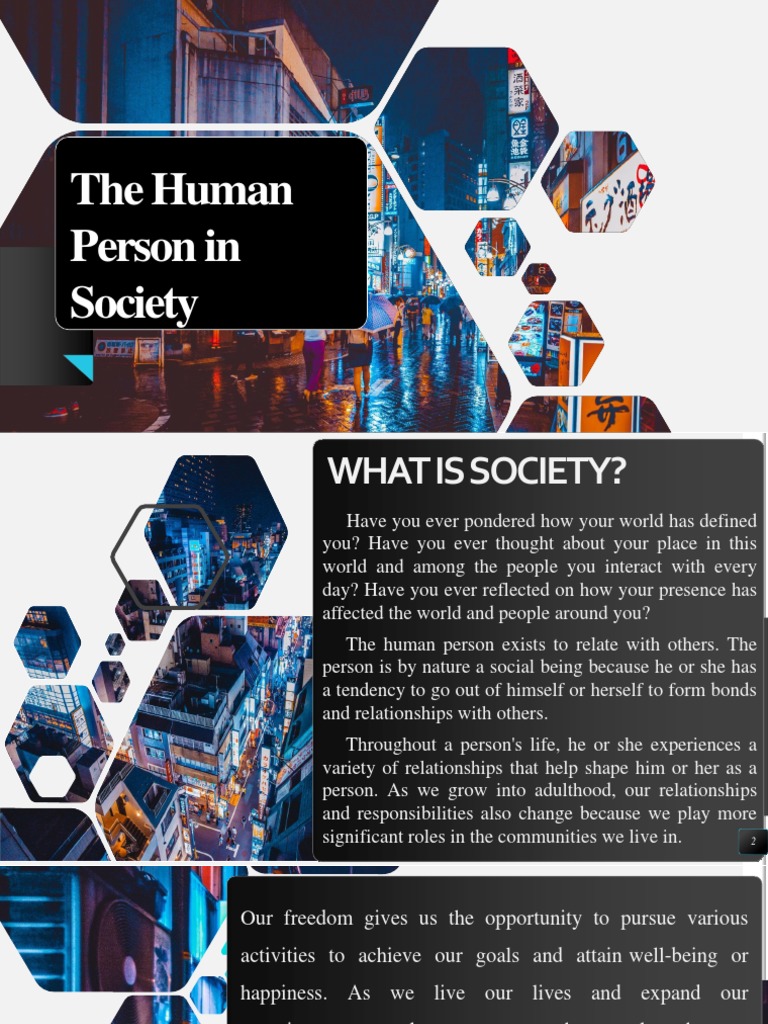 The Human Person in Society Social Contract Hunter Gatherer