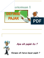 Materi 1 Definisi Pajak