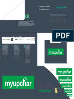 Myupchar Logo Design