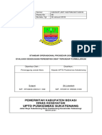 8.2.1 EP 8 SOP Dan DAFTAR TILIK Evaluasi Kesesuaian Peresepan Terhadap Formularium - Copy