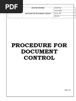 PR-5 - Docuent Control Procedure