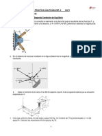 Ejercicios de equilibrio y dinámica de fuerzas