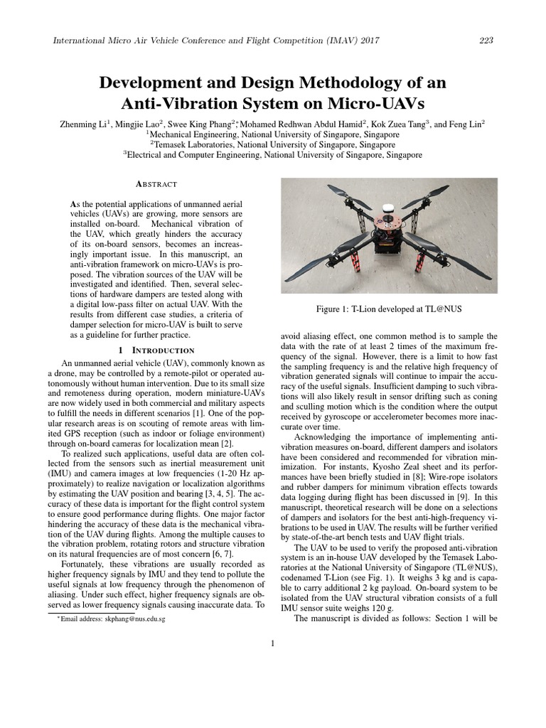 Development and Design Metholodogy | PDF | Unmanned Aerial Vehicle ...