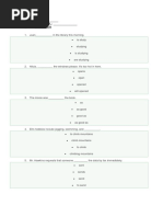 SECTION: - PREVIOUS SCHOOL: - I. Grammar