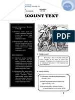 Recount Text: M. Arifian Rosyadi 2201408042 Teaching Material Development 507-508