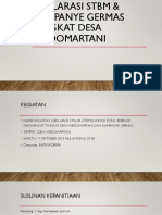 Persiapan Kegiatan Deklarasi STBM & Kampanye Germas Tingkat