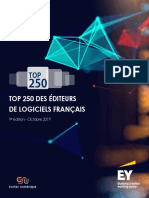 Top 250 Des Éditeurs de Logiciels Syntec Numérique EY - Oct 2019